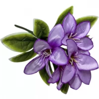 Искусственные цветы букет лилии бордюрные, 18см