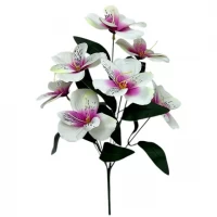 Искусственные цветы букет орхидей, 44см