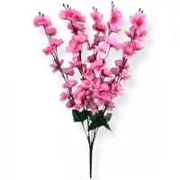 Искусственные цветы букет сакура 7-ка, 55см