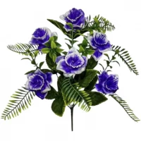 Искусственные цветы букет нарцыссы пластиковые, 35см