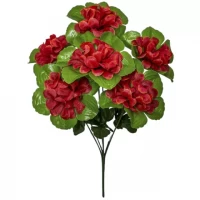 Искусственные цветы букет калинка на подставке, 36см