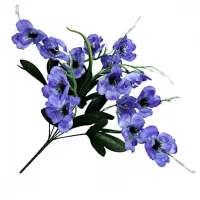 Искусственные цветы букет сакура крупная свисающая, 38см