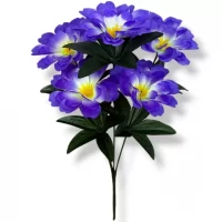 Искусственные цветы букет хризантем, 35см