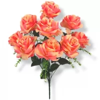 Искусственные цветы букет роз Признание, 48см