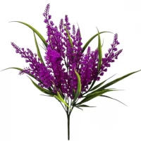 Искусственные цветы букет лаванда декор, 36см