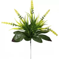 Искусственные цветы букет вереск пластиковый, 29см