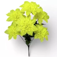 Искусственные цветы букет гвоздики Хрустики, 35см