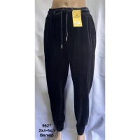 Жіночі брюки. Розміри 2xl-6xl (44-52). Матеріал велюр. 135061