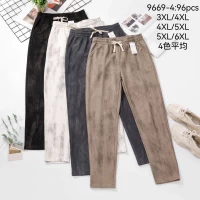 Жіночі брюки. Розміри 2xl-6xl різного кольору. Матеріал мікровельвет. 134179