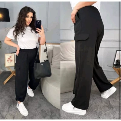 Жіночі брюки. Розміри s, m, l, xl. Матеріал трикотаж двонитка. 132991