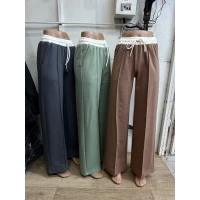 Жіночі брюки. Розміри 42, 44, 46, 48. В уп 4 шт одного кольору. Матеріал трикотаж двонитка. 132961