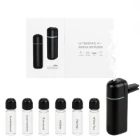 Автомобільний ультразвуковий аромадифузор із 6 ароматами Ultrasonic Car Aroma Diffuser AD26-27