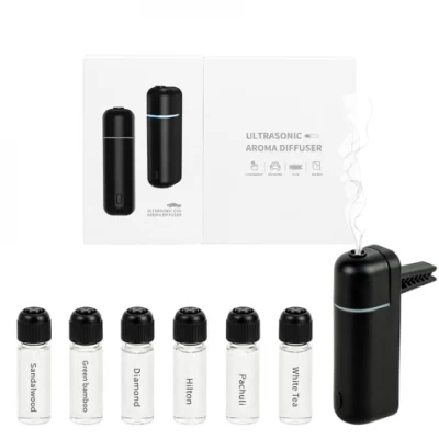 Автомобільний ультразвуковий аромадифузор із 6 ароматами Ultrasonic Car Aroma Diffuser AD26-27 Автомобільний ультразвуковий аромадифузор із 6 ароматами Ultrasonic Car Aroma Diffuser AD26-27