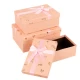Набір подарункових коробок 3шт прямокутних 7023-49-Pink
