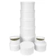Набір подарункових коробок 10шт круглих 2816-1-White