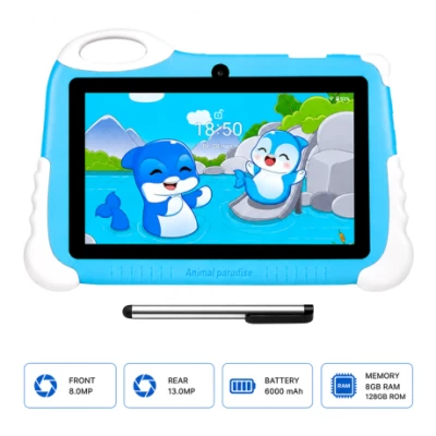 ¶Дитячий планшет 7 HD Android 14 Wi-Fi в протиударному чохлі AD26-45 BLUE ¶Дитячий планшет 7 HD Android 14 Wi-Fi в протиударному чохлі AD26-45 BLUE