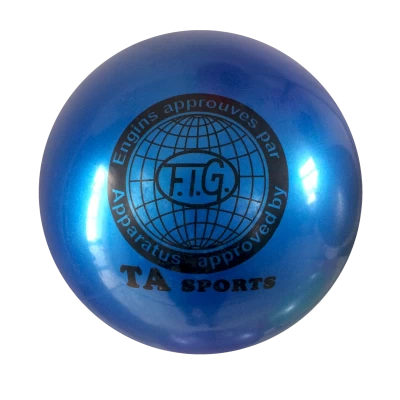 Мяч для художественной гимнастики 19 см Синий