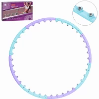 Обруч массажный Хула Хуп Hula Hoop JS-5043 8 секций