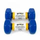 Гантели Gemini Sport для фитнеса с виниловым покрытием 2 шт по 2,5 кг GSD-2.5BL