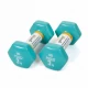 Гантели Gemini Sport для фитнеса с виниловым покрытием 2 шт. по 3,0 кг GSD-3.0CYAN