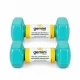 Гантели Gemini Sport для фитнеса с виниловым покрытием 2 шт по 4,0 кг GSD-4.0CYAN