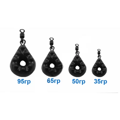 Груз карповый гриппа кр 35g (10шт) Груз карповый гриппа кр 35g (10шт) ( разновидности и размер в ассортименте)