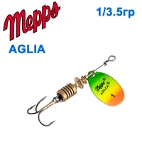 Блесна Mepps Aglia fluo tiger 0/2.5g