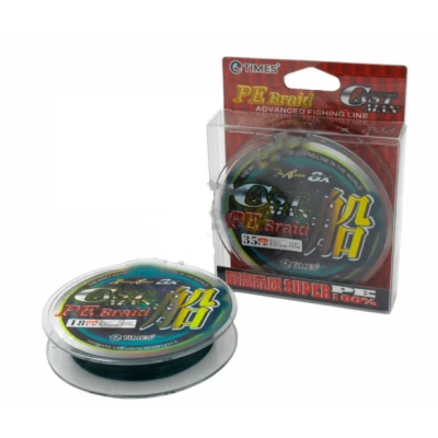 Шнур Times PE Braid 18LB (0,15мм 8кг 125м) *(Диаметр в ассортименте)