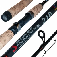 Спиннинговое удилище шт2 Winner Spider Carbon №2200410 3-12g 2.7м *