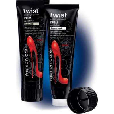 Крем для обуви ТВИСТ (профессиональная серия)