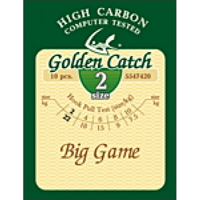 Крючок GC зеленый Big Game №4 (10шт) 5547421 *