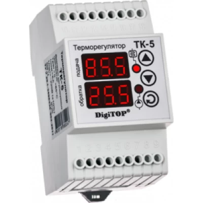 Терморегулятор ТK-5 (цифровой) 6А