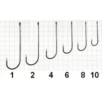 Крючок GC фиолетовый Bullhead №1 (10шт) 5520501 *