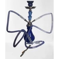 Кальян на две персоны (32 см) №A-0011-2 Синий