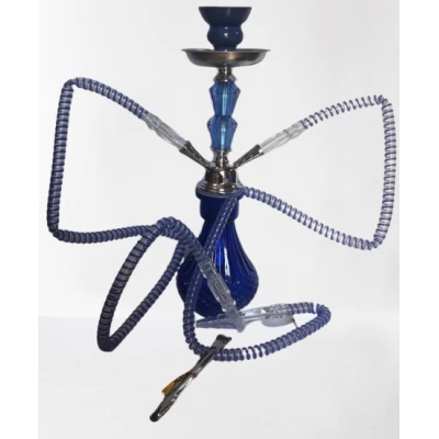 Кальян на две персоны (32 см) №A-0011-2 Синий