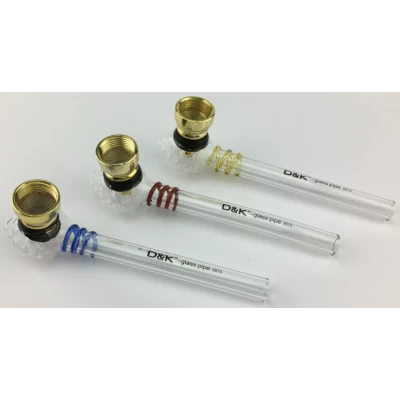 Стеклянный вапорайзер D&K glass pipe «клубника