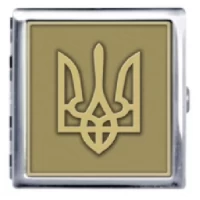 Портсигар на 20 сигарет Герб Украины 