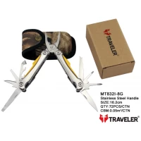 Многофункциональный нож (мультитул) Traveler 16,2см (72шт/ящ) MT832-1