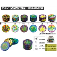 Гриндер D&K CANNABIS ☘️ (четыре секции), 6,0см * 4см DK-5130-A4