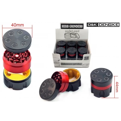 Гриндер Барабан револьвера ☘️ (три секции), 4,0см*4,4см DK-5029-B3