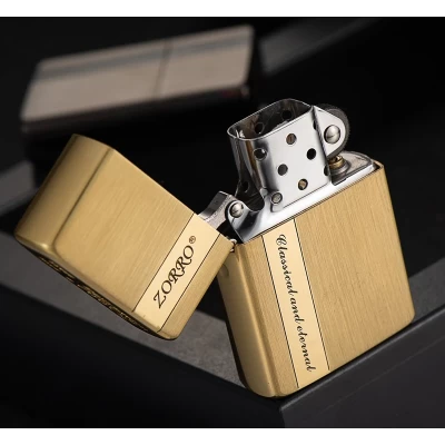 Классическая бензиновая Зажигалка 'Zorro classical and eternal' HL-363 Классическая бензиновая Зажигалка 'Zorro classical and eternal' HL-363