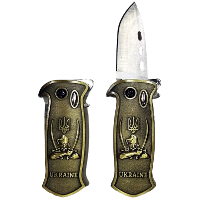 Зажигалка газовая с ножом 