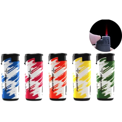 Зажигалка пластиковая Абстракция (турбо пламя Зажигалка пластиковая Абстракция (турбо пламя