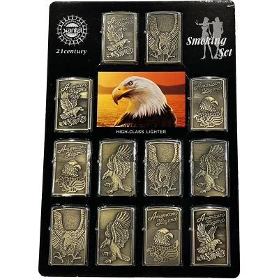 Зажигалки бензиновые Орлы 