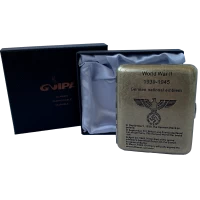 Коллекционный портсигар с нацистской символикой (реплика) HL-758