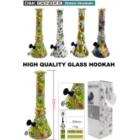 Стеклянный Бонг D&K «Рик и Морти»  (22см) DK-6433-1
