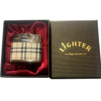 Газовая зажигалка High-Grade Checkered Style R-14