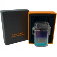 Водонепроницаемая турбо-зажигалка с двумя форсунками 