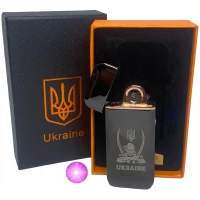 Дуговая электроимпульсная USB зажигалка ⚡️Украина (индикатор заряда