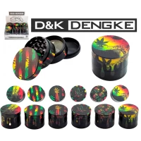 Гриндер CANNABIS ☘️ (четыре секции), 5,0см*4,3см DK-5031-AF4